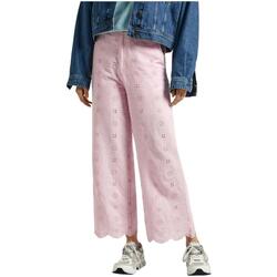 Υφασμάτινα Γυναίκα Παντελόνια Pepe jeans  Ροζ