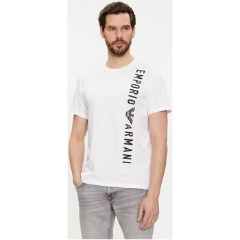 Υφασμάτινα Άνδρας T-shirt με κοντά μανίκια Emporio Armani 211818 4R479 Άσπρο
