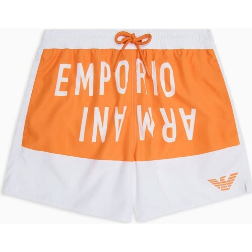 Υφασμάτινα Άνδρας Μαγιώ / shorts για την παραλία Emporio Armani 211740 4R424 Άσπρο