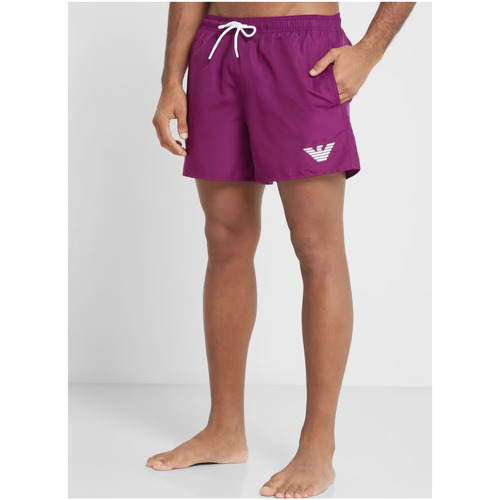 Υφασμάτινα Άνδρας Μαγιώ / shorts για την παραλία Emporio Armani 211752 4R438 Violet