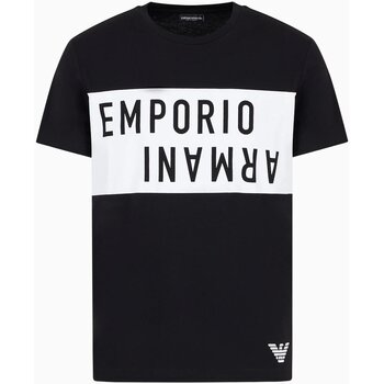 Υφασμάτινα Άνδρας T-shirt με κοντά μανίκια Emporio Armani 211818 4R476 Black