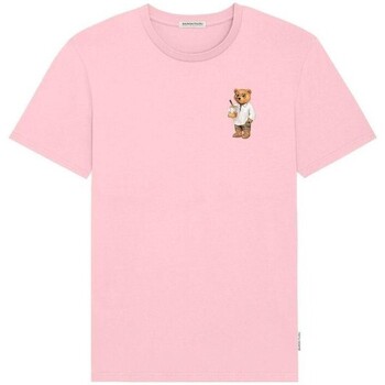 Υφασμάτινα Άνδρας T-shirt με κοντά μανίκια Baron Filou ORGANIC LXXIX THE SEASIDE SIPPER Ροζ