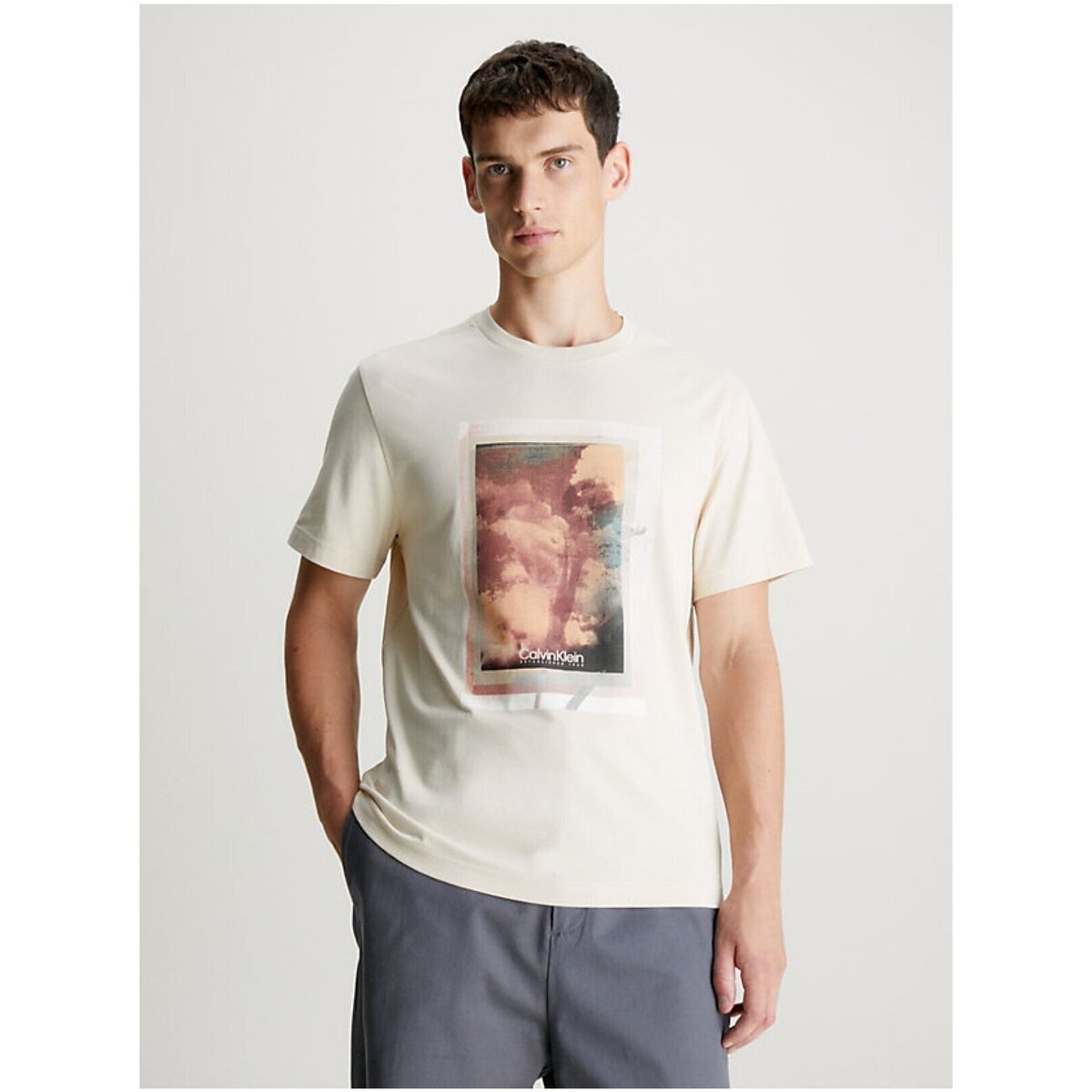 T-shirt με κοντά μανίκια Calvin Klein Jeans K10K112758
