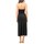 Υφασμάτινα Γυναίκα Κοντά Φορέματα Simona Corsellini P24CPAB047 Black