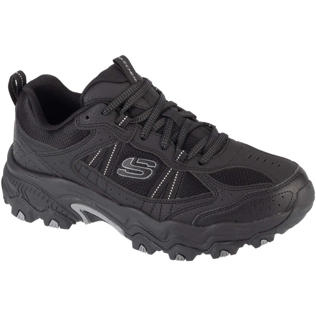 Παπούτσια Άνδρας Χαμηλά Sneakers Skechers Stamina AT - Upper Stitch Black