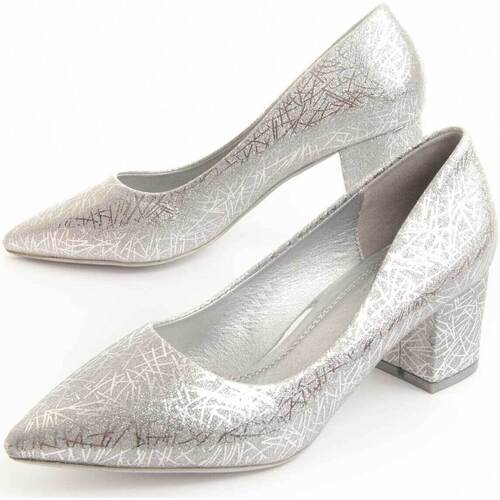 Παπούτσια Γυναίκα Γόβες Leindia 87304 Silver