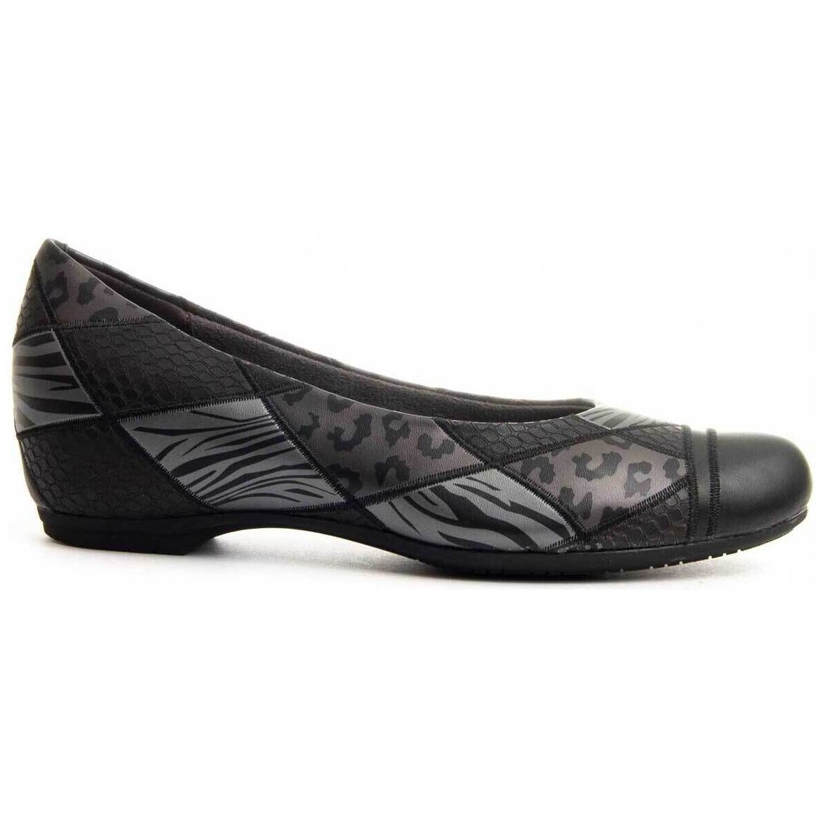Παπούτσια Γυναίκα Μοκασσίνια Leindia 87329 Black