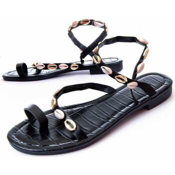 Παπούτσια Γυναίκα Σανδάλια / Πέδιλα Leindia 87338 Black