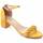 Παπούτσια Γυναίκα Σανδάλια / Πέδιλα Leindia 87358 Yellow