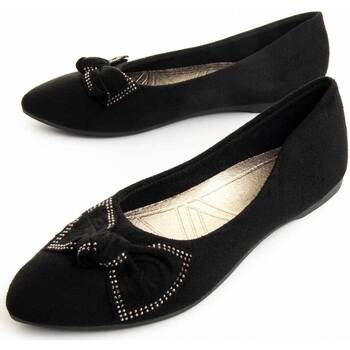 Παπούτσια Γυναίκα Μπαλαρίνες Leindia 88185 Black