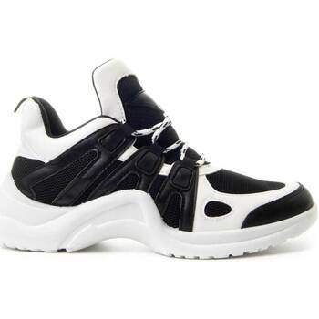 Παπούτσια Γυναίκα Χαμηλά Sneakers Leindia 88208 Black