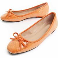 Παπούτσια Γυναίκα Μπαλαρίνες Leindia 88213 Orange