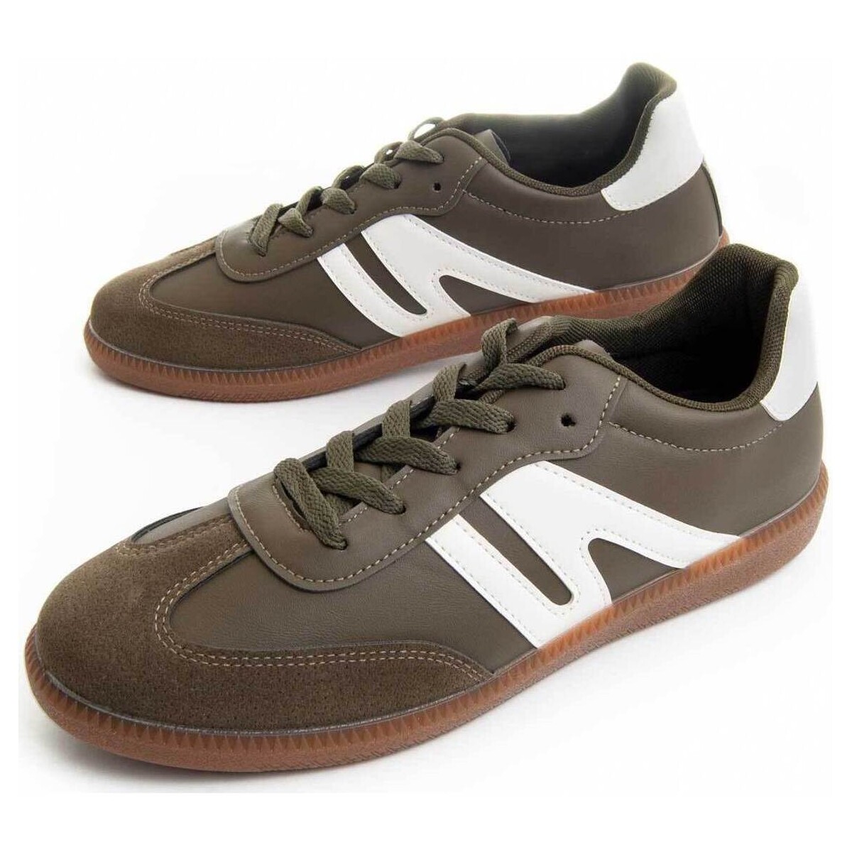 Παπούτσια Άνδρας Χαμηλά Sneakers Leindia 88560 Green