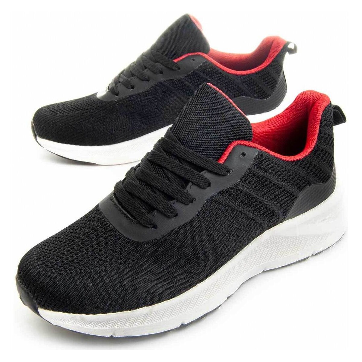 Παπούτσια Άνδρας Χαμηλά Sneakers Leindia 88567 Black