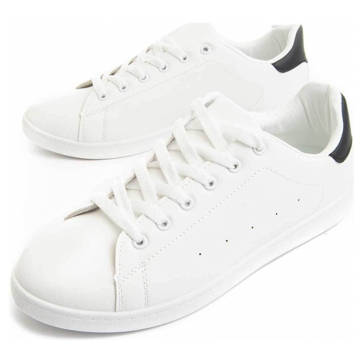 Παπούτσια Άνδρας Χαμηλά Sneakers Leindia 88569 Άσπρο