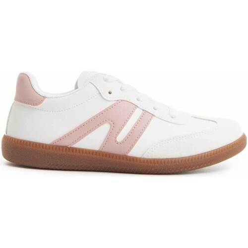 Παπούτσια Γυναίκα Χαμηλά Sneakers Leindia 88577 Άσπρο