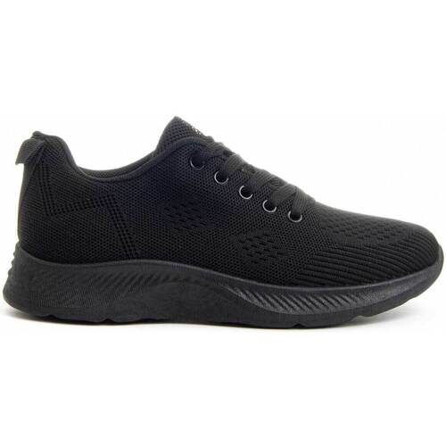 Παπούτσια Γυναίκα Χαμηλά Sneakers Leindia 88585 Black