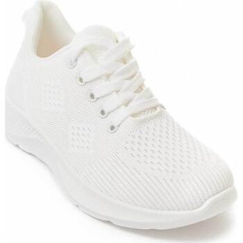 Παπούτσια Γυναίκα Χαμηλά Sneakers Leindia 88587 Άσπρο