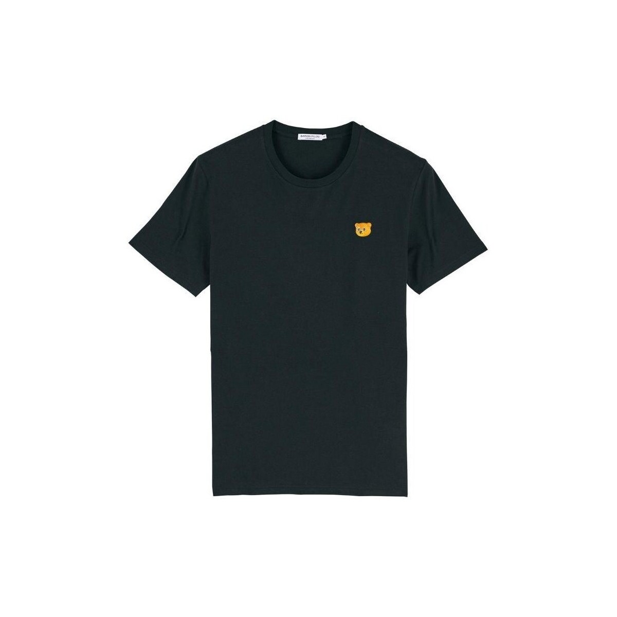Υφασμάτινα Άνδρας T-shirt με κοντά μανίκια Baron Filou ESSENTIAL T SHIRT Black