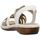 Παπούτσια Γυναίκα Σανδάλια / Πέδιλα Rieker 65918 Άσπρο