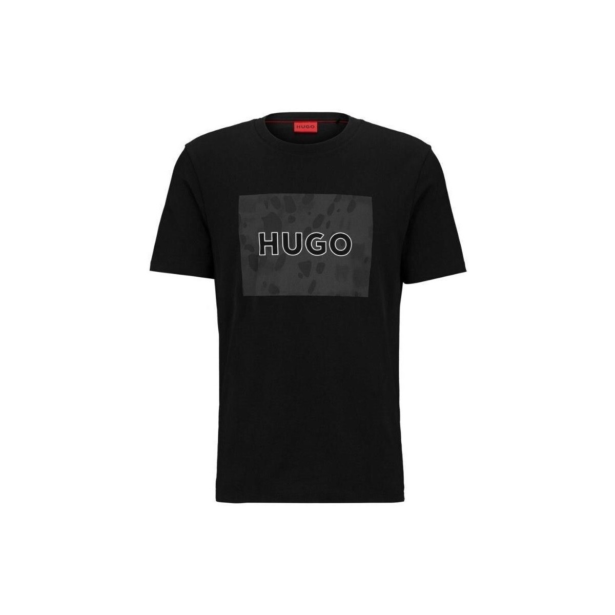 Υφασμάτινα Άνδρας T-shirt με κοντά μανίκια BOSS 50498220 Black