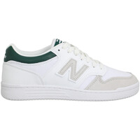 Παπούτσια Άνδρας Sneakers New Balance 480 Velours Toile Homme Blanc Vert Άσπρο