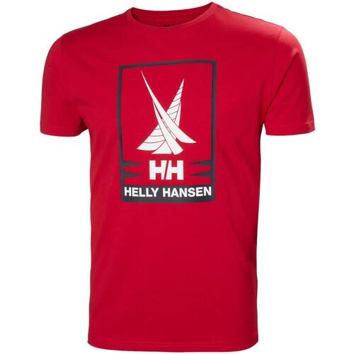 Υφασμάτινα Άνδρας T-shirt με κοντά μανίκια Helly Hansen  Red