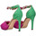Παπούτσια Γυναίκα Σανδάλια / Πέδιλα Menbur 70696 Violet