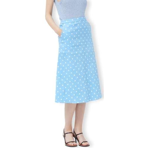 Υφασμάτινα Γυναίκα Φούστες Compania Fantastica COMPAÑIA FANTÁSTICA Skirt 11021 - Polka Dots Μπλέ