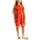 Υφασμάτινα Κορίτσι Φορέματα Desigual  Orange