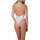 Υφασμάτινα Γυναίκα Μαγιώ / shorts για την παραλία Me Fui MF24-0312 Άσπρο