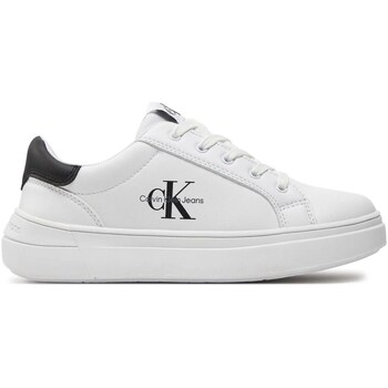 Παπούτσια Αγόρι Ψηλά Sneakers Calvin Klein Jeans V3X9-80876-1355 Άσπρο
