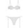 Υφασμάτινα Γυναίκα Μαγιώ / shorts για την παραλία Me Fui MF24-0311 Άσπρο