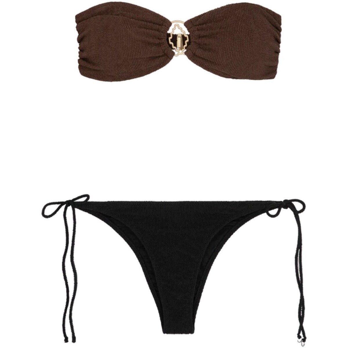 Υφασμάτινα Γυναίκα Μαγιώ / shorts για την παραλία Me Fui MF24-0201 Black