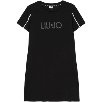 Υφασμάτινα Γυναίκα Κοντά Φορέματα Liu Jo TA4263JS088 Black
