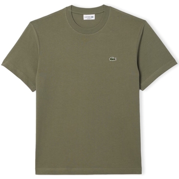 Υφασμάτινα Άνδρας T-shirts & Μπλούζες Lacoste Classic Fit T-Shirt - Vert Kaki Green