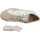 Παπούτσια Γυναίκα Sneakers 0-105 Sc06 Cuir Crack Velours Femme White Corn Άσπρο