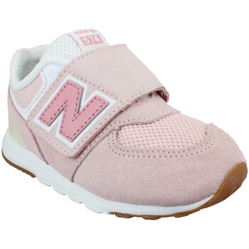 Παπούτσια Παιδί Sneakers New Balance 574 Velours Toile Enfant Crystal Ροζ
