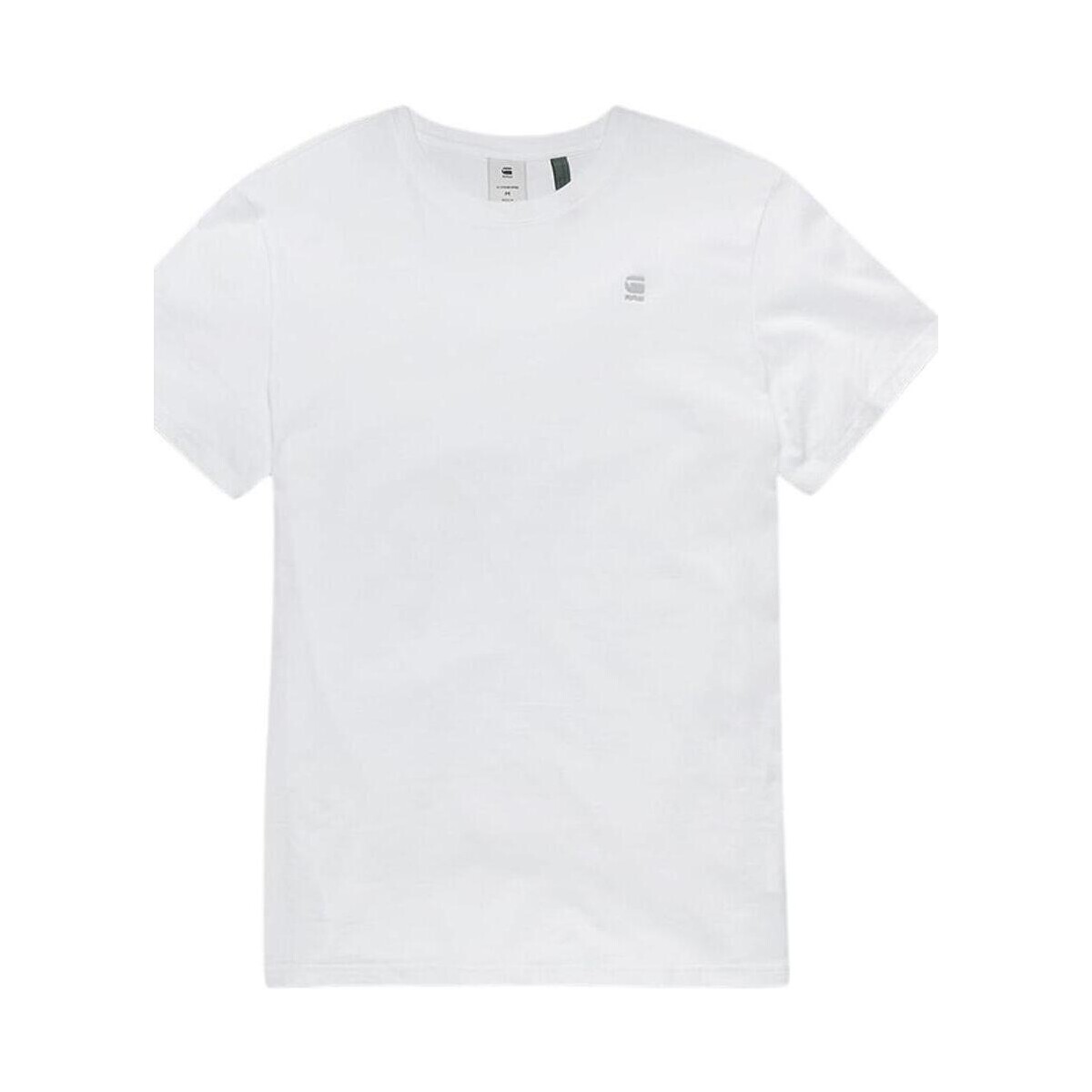 Υφασμάτινα Άνδρας T-shirt με κοντά μανίκια G-Star Raw  Άσπρο