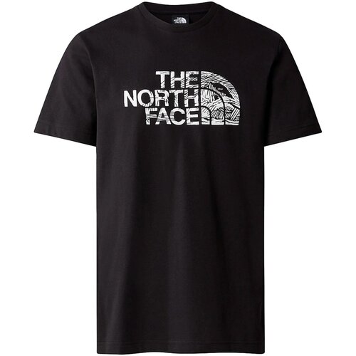 Υφασμάτινα Άνδρας T-shirt με κοντά μανίκια The North Face NF0A87NXJK31 Black