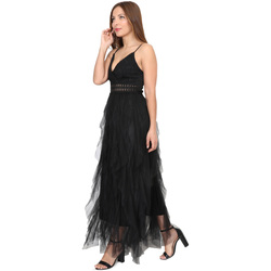 Υφασμάτινα Γυναίκα Φορέματα La Modeuse 70531_P164970 Black