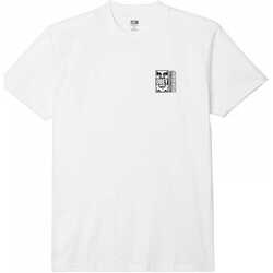 Υφασμάτινα Άνδρας T-shirts & Μπλούζες Obey icon split Άσπρο