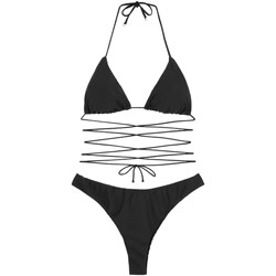 Υφασμάτινα Γυναίκα Μαγιώ / shorts για την παραλία Me Fui MF24-0310 Black