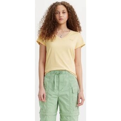 Υφασμάτινα Γυναίκα T-shirts & Μπλούζες Levi's 85341 0075 PERFECT VNECK Yellow