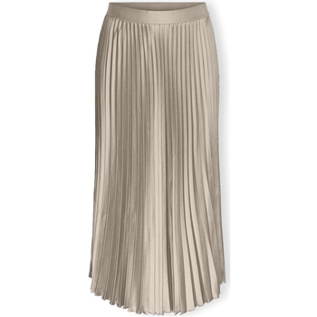 Υφασμάτινα Γυναίκα Φούστες Y.a.s YAS Noos Celine Skirt - Whitecap Gray Beige