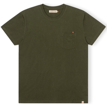 Υφασμάτινα Άνδρας T-shirts & Μπλούζες Revolution T-Shirt Regular 1341 BOR - Army Green