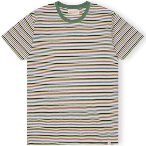 Υφασμάτινα Άνδρας T-shirts & Μπλούζες Revolution T-Shirt Regular 1362 - Multi Multicolour