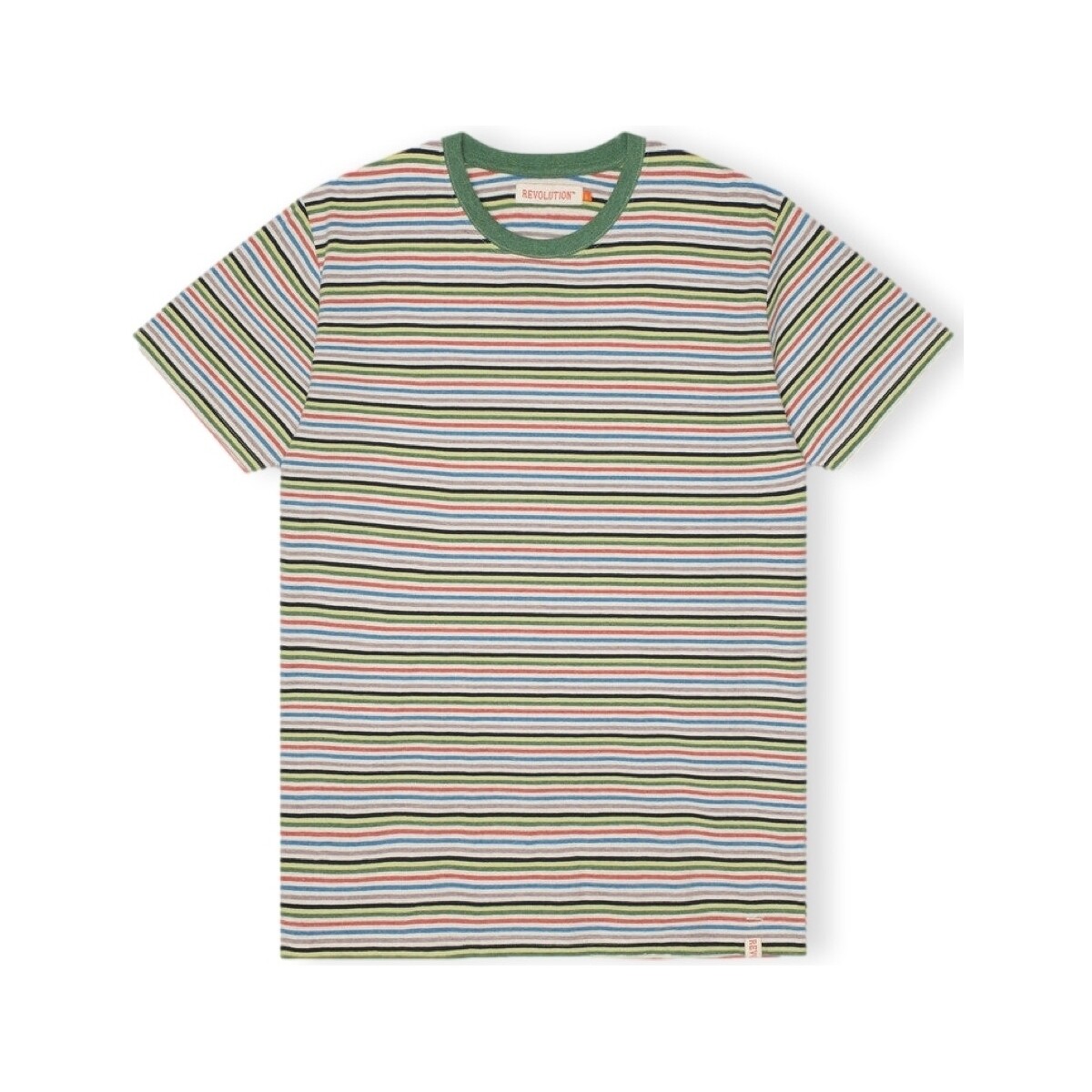 Υφασμάτινα Άνδρας T-shirts & Μπλούζες Revolution T-Shirt Regular 1362 - Multi Multicolour