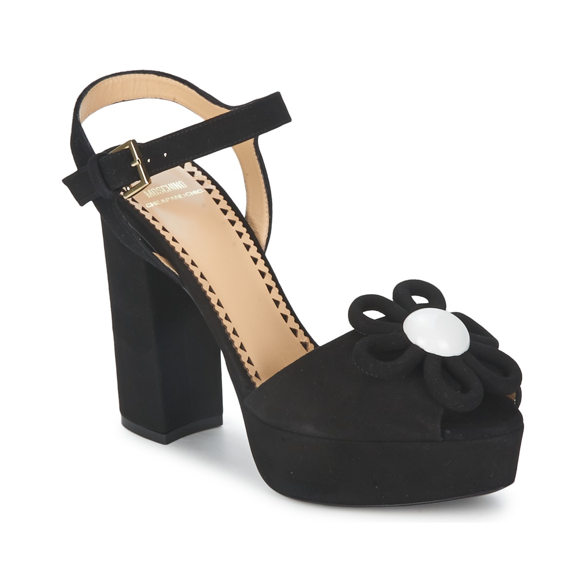 Παπούτσια Γυναίκα Σανδάλια / Πέδιλα Moschino Cheap & CHIC CA1617 Black