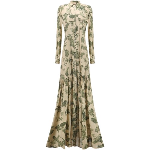 Υφασμάτινα Γυναίκα Κοντά Φορέματα Aniye By 185231 Green